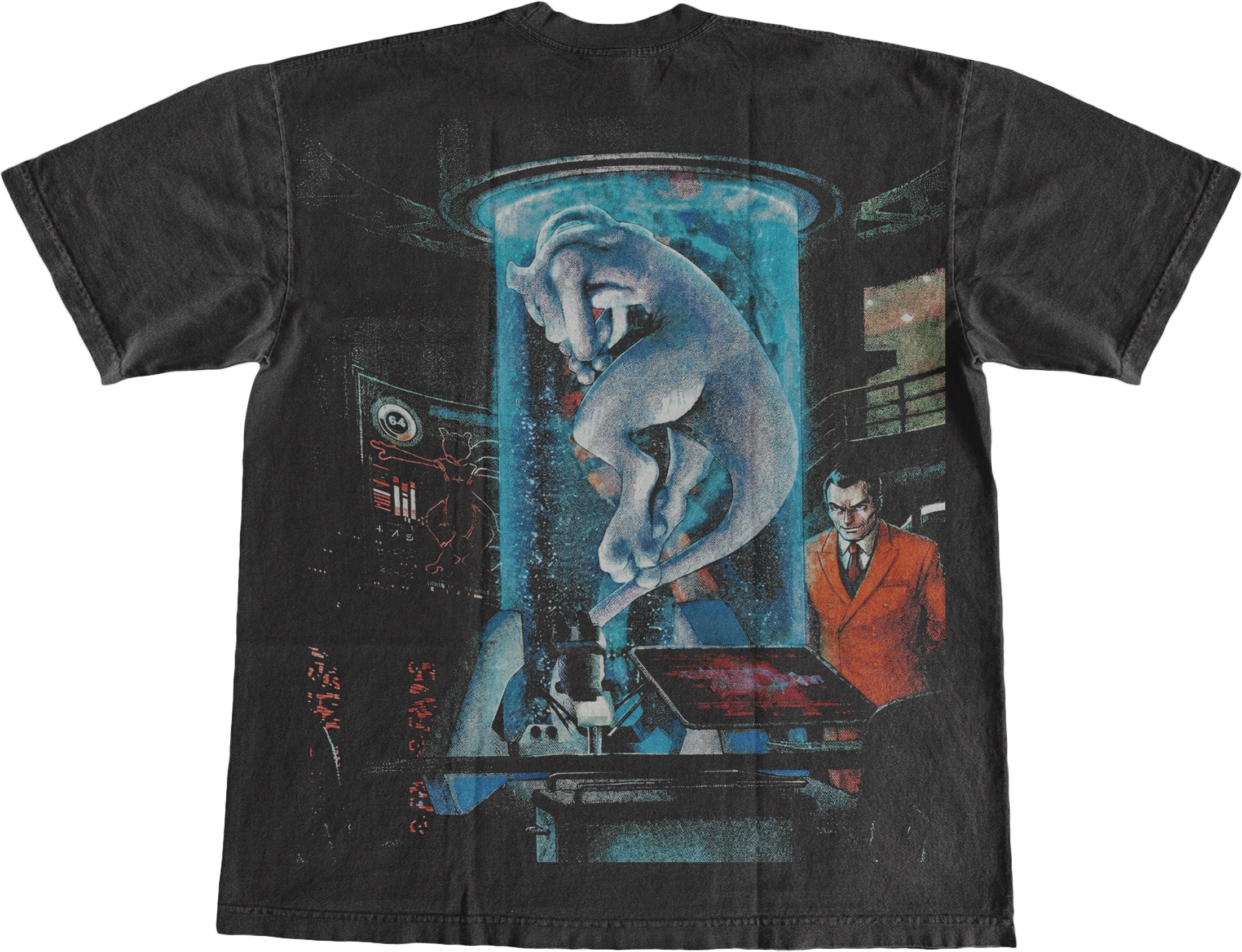 VINTAGE MEWTWO THRIFT TEE