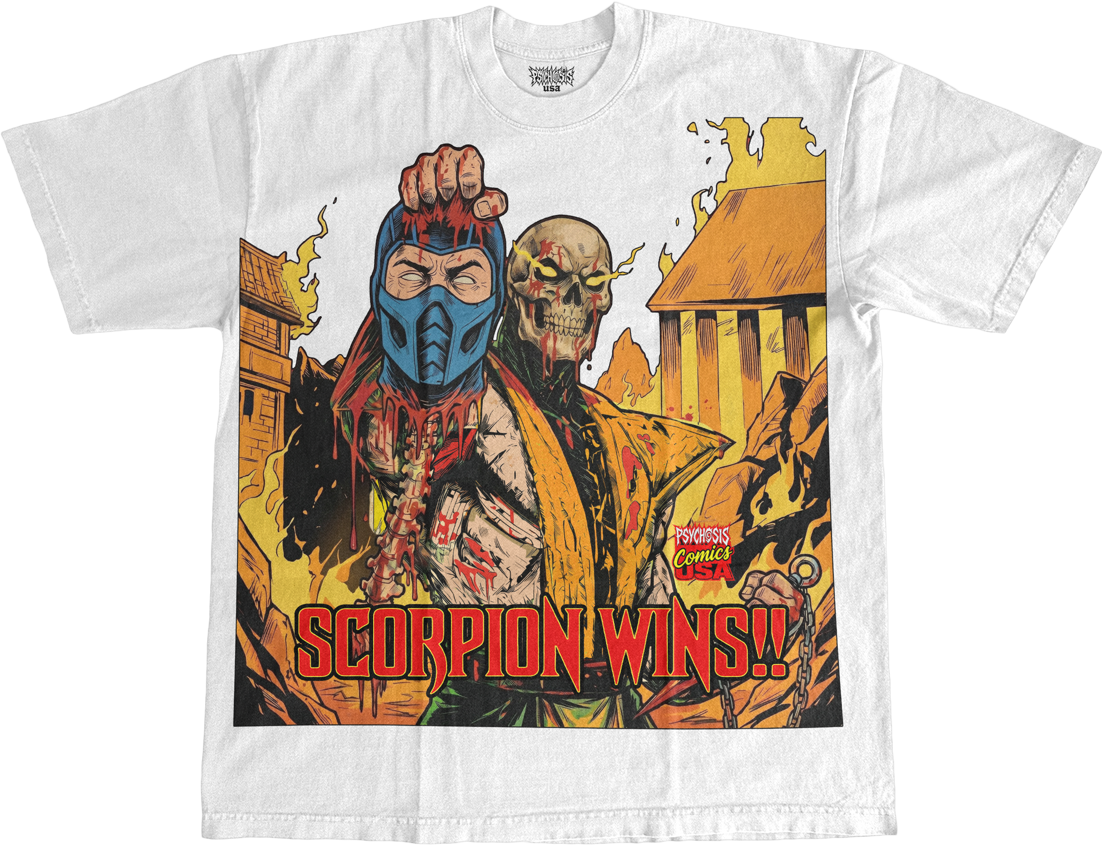VINTAGE SCORPION THRIFT TEE