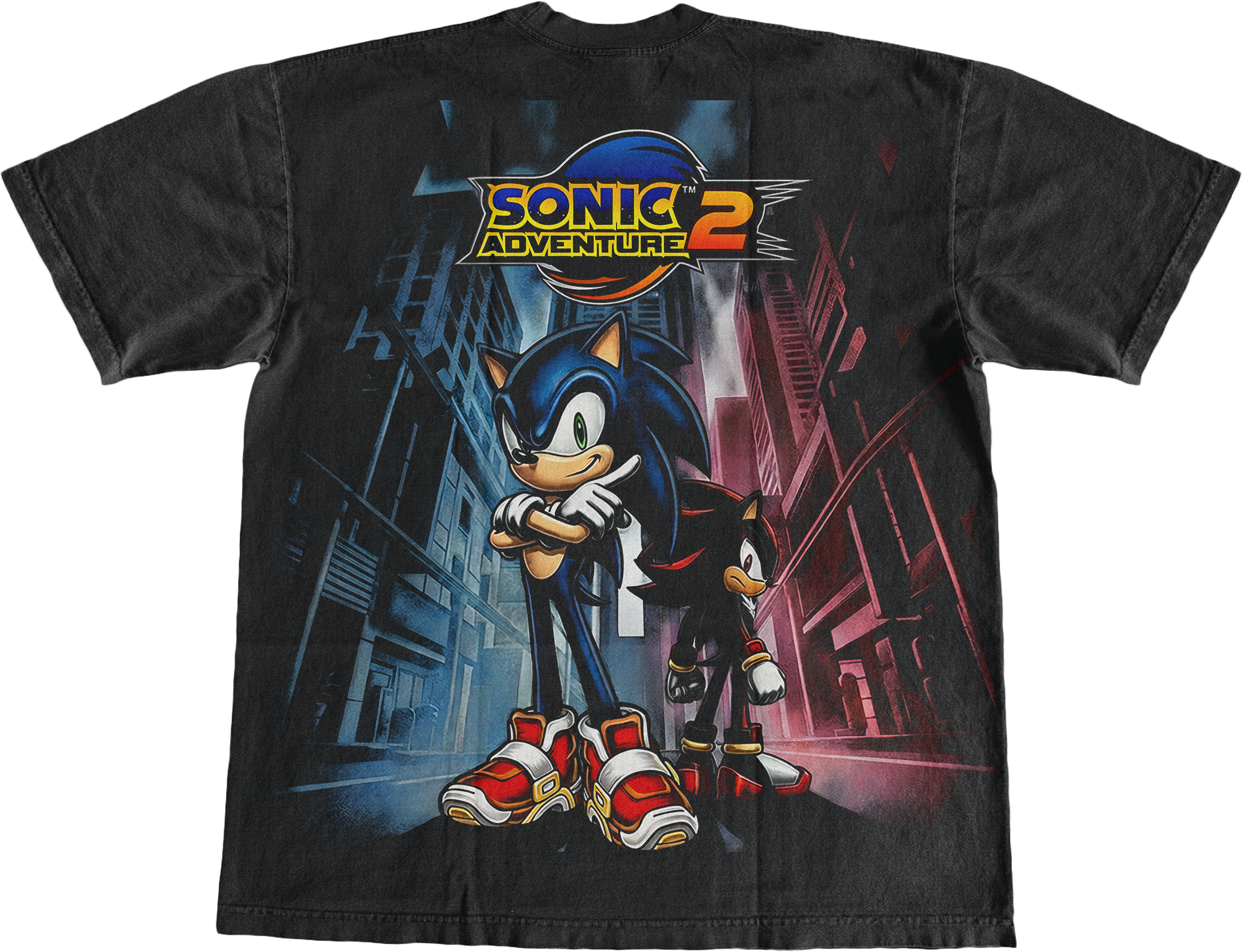 VINTAGE SONIC ADVENTURE THRIFT TEE