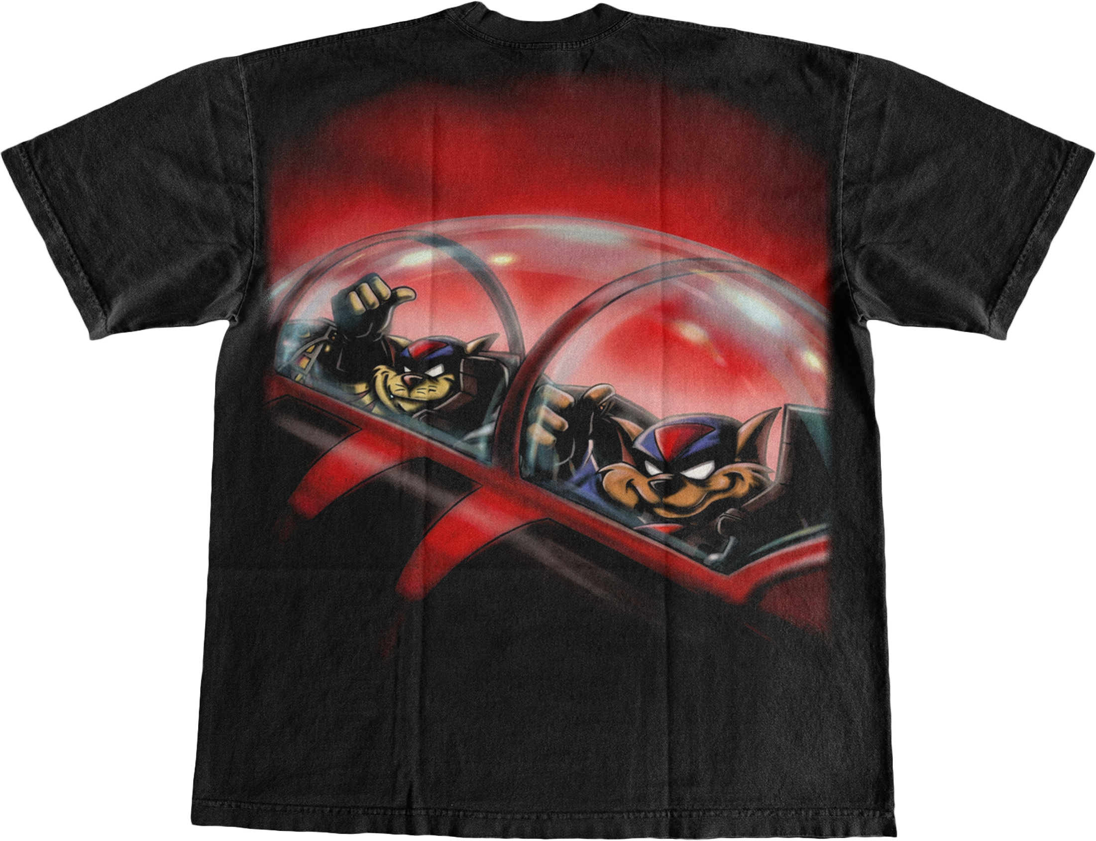 VINTAGE SWAT KATZ THRIFT TEE