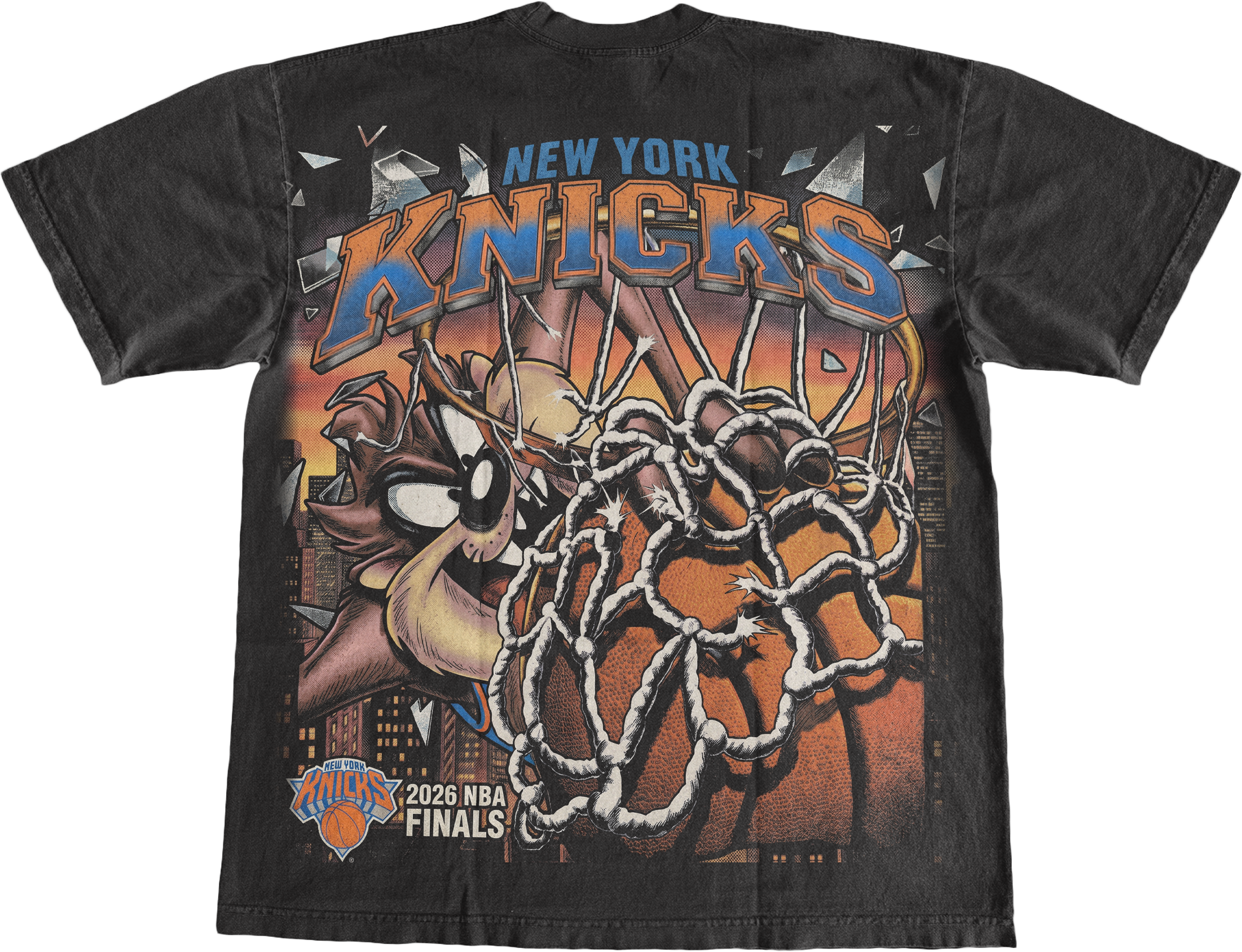VINTAGE TAZ KNICKS THRIFT TEE