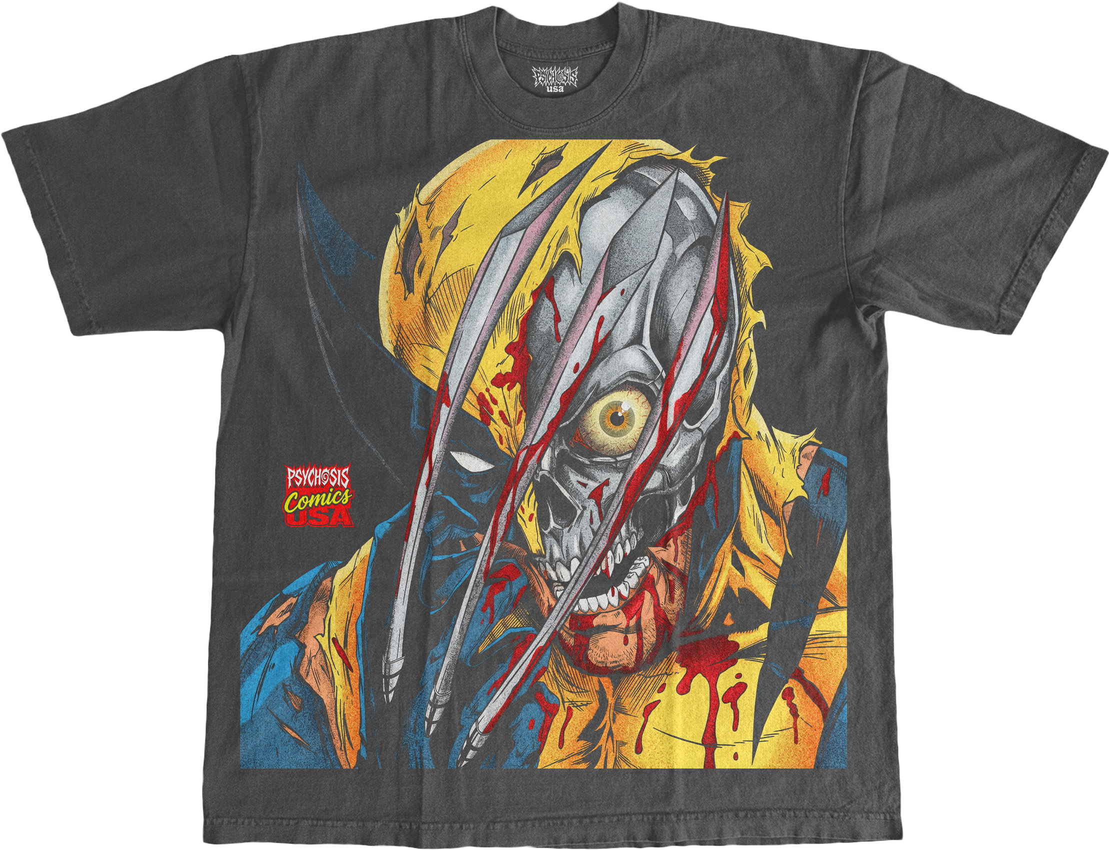 VINTAGE WOLVERINE THRIFT TEE FADED GRY