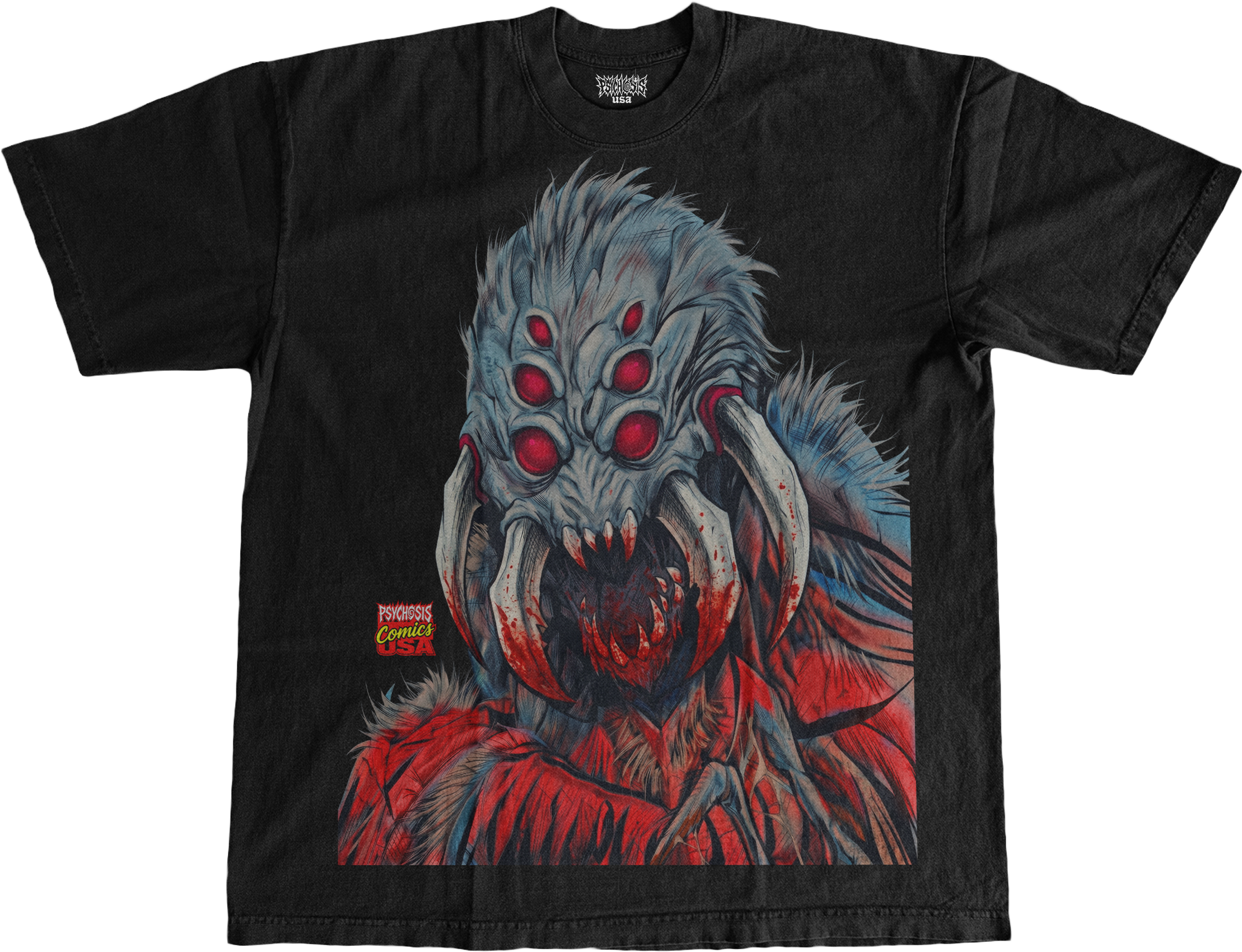 VINTAGE MAN-SPIDER THRIFT TEE