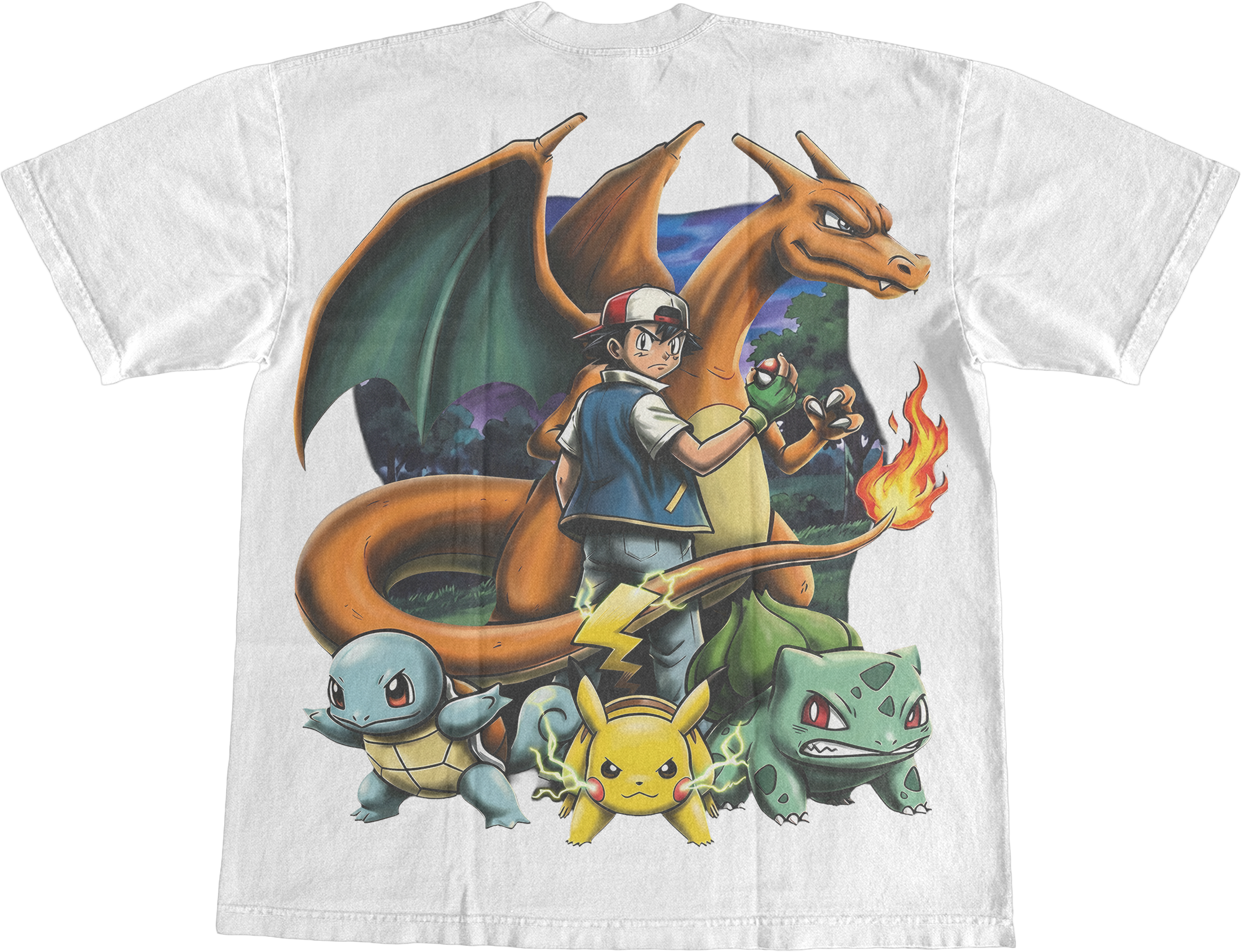 VINTAGE POKE THRIFT TEE