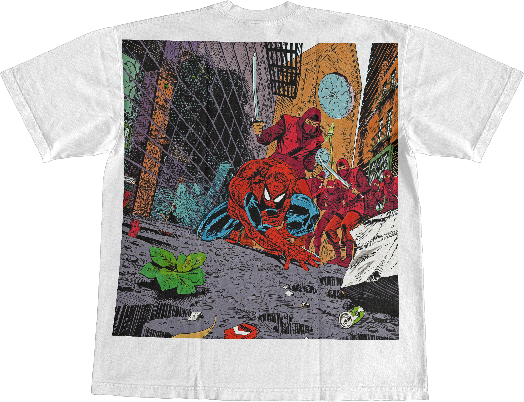 VINTAGE SPIDEY VS THE HAND THRIFT TEE