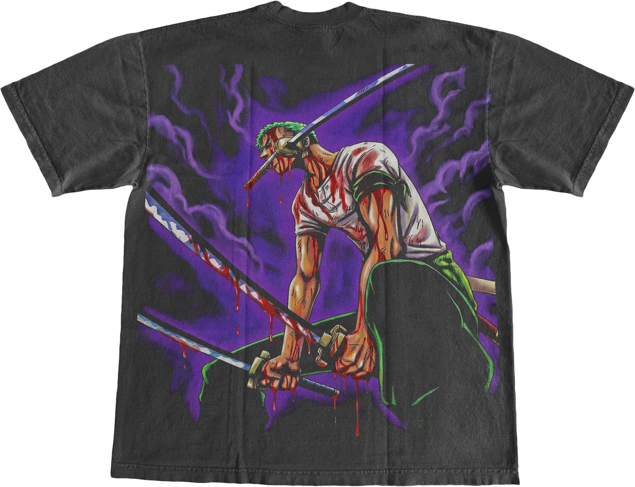 VINTAGE ZORO THRIFT TEE